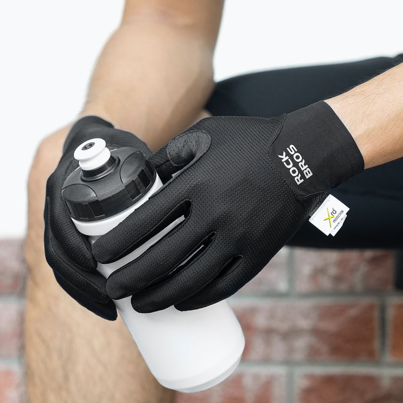 Kerékpáros kesztyűk Rockbros Full-finger S403-1 black 2