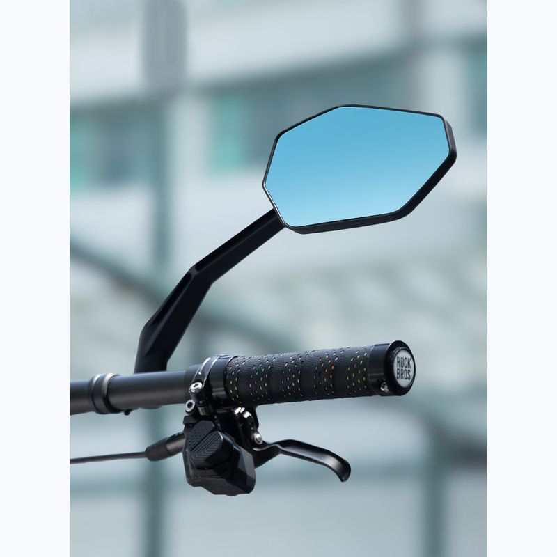 Kerékpár tükör Rockbros 260004001 Anti-Glare Rearview Mirror-Left black 4