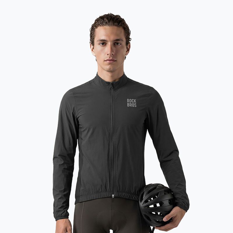 Kerékpáros dzseki Rockbros YPW071 black 2