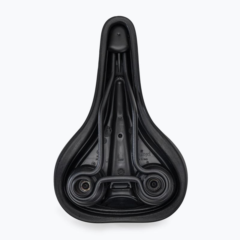 Gél kerékpár nyereg elasztomerekkel férfi Selle Royal Classic Moderate 60st. Avenue fekete 8466HGCA38096 4
