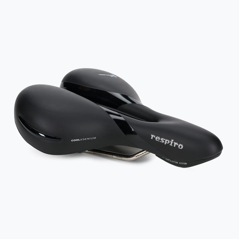 Női kerékpár nyereg Selle Royal Respiro Soft Moderate 60st. fekete 5131DETB091L4