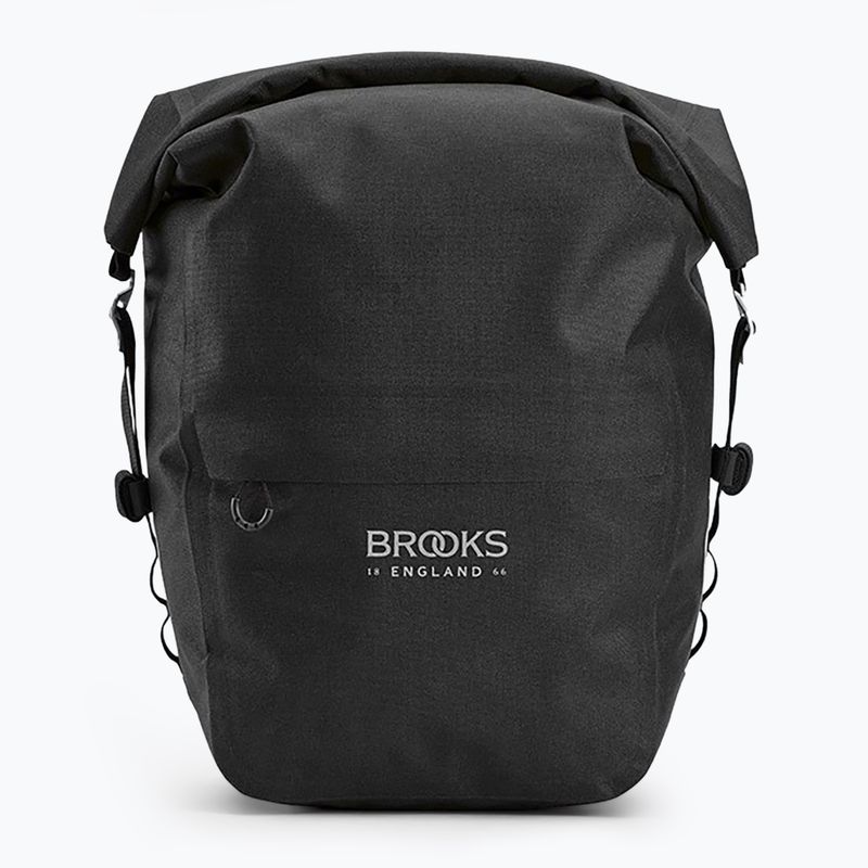 Kerékpáros táska Brooks England Scape Pannier Large 18-22 l black 2