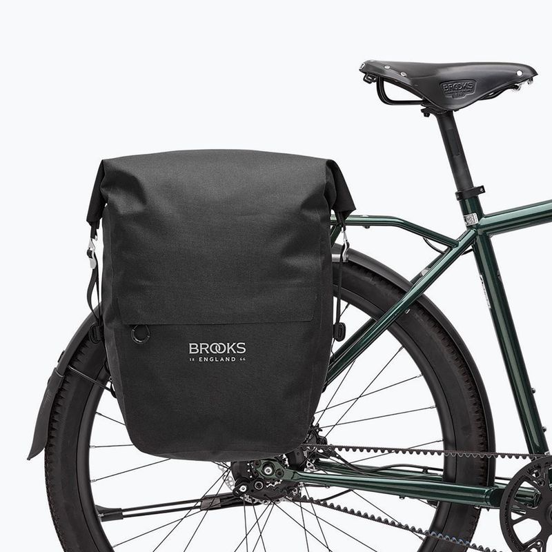 Kerékpáros táska Brooks England Scape Pannier Large 18-22 l black 6