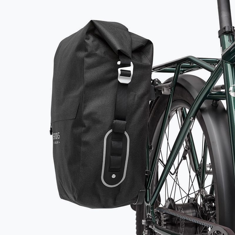 Kerékpáros táska Brooks England Scape Pannier Large 18-22 l black 7