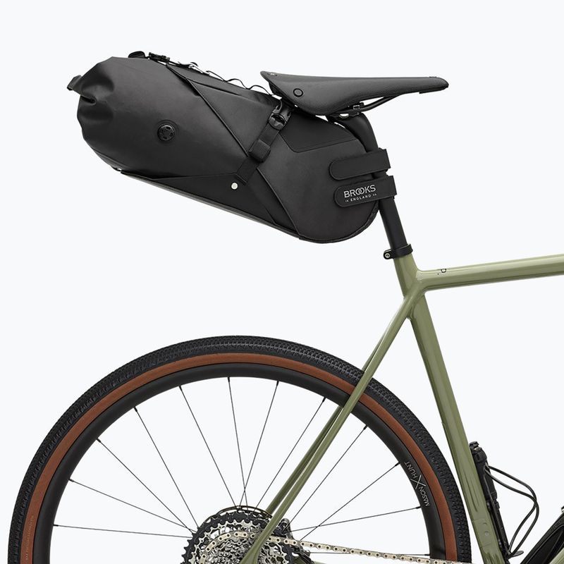 Kerékpáros nyeregtáska Brooks England Scape Seat Bag 8 l black 8