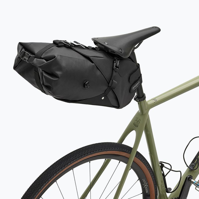 Kerékpáros nyeregtáska Brooks England Scape Seat Bag 8 l black 9