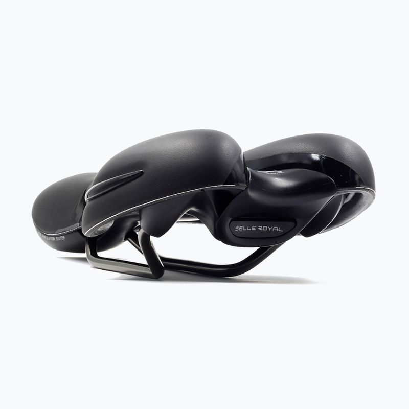 Selle Royal Respiro Soft Athletic 45 férfi kerékpár nyereg fekete SR-5130HRTB691L4 10