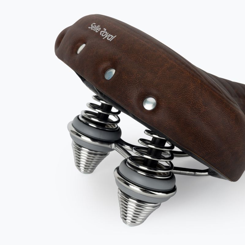 Selle Royal Premium Relaxed 90St. Drifter Plus barna kerékpár nyereg 5
