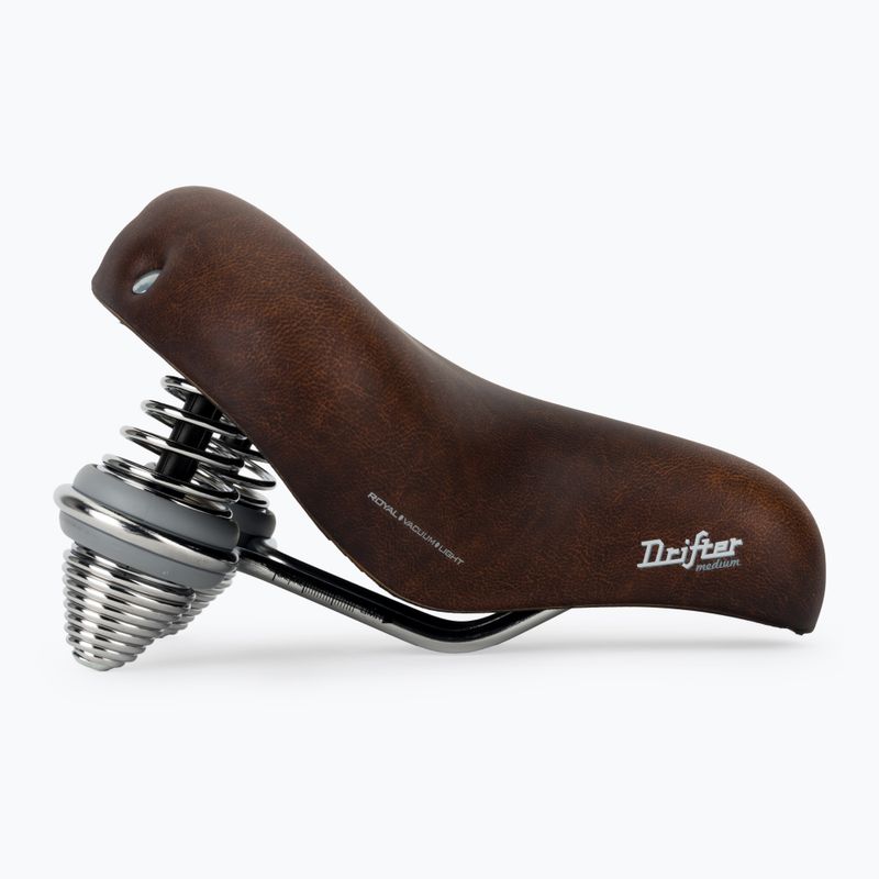 Selle Royal Premium Relaxed 90St. Drifter Small barna barna kerékpár nyereg 2