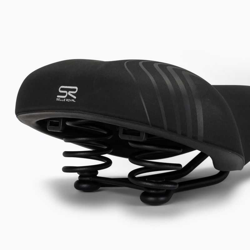 Kerékpár nyereg Selle Royal Classic Relaxed 90St. tágas fekete 5