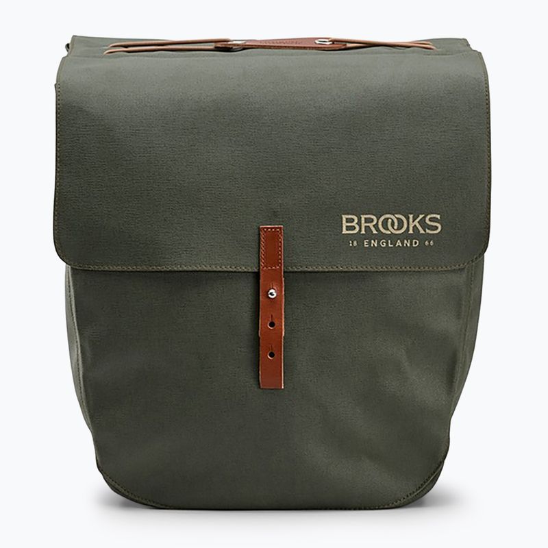 Kerékpáros táska Brooks England Brick Lane Panniers 30 l sage green/honey 3