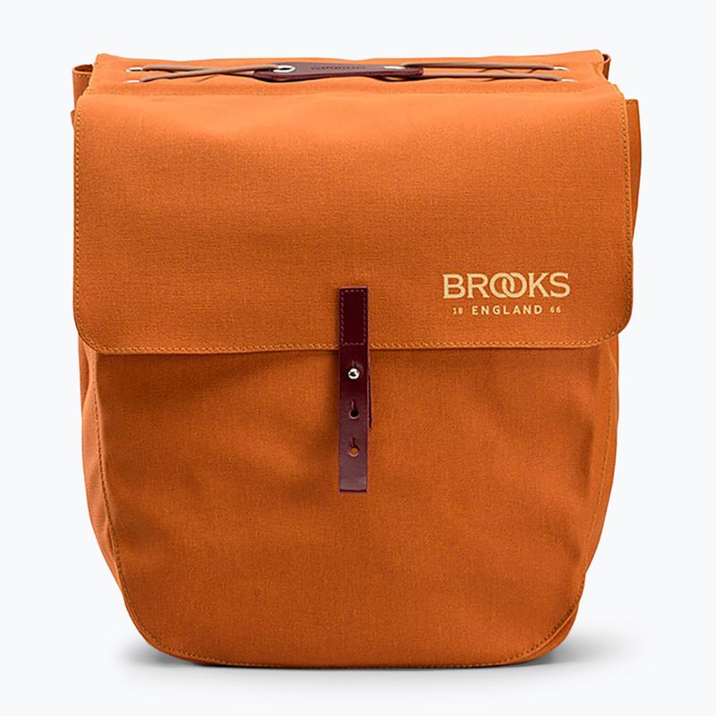 Kerékpáros táska Brooks England Brick Lane Panniers 30 l gooseback/maroon 3