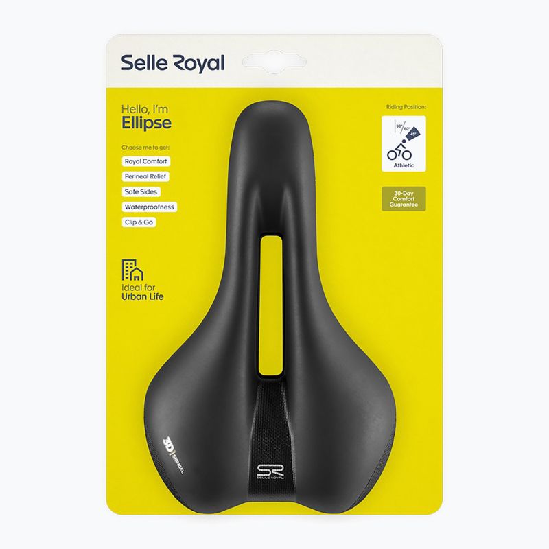 Kerékpár nyereg Selle Royal Premium Athletic 45st. Ellipse black 8