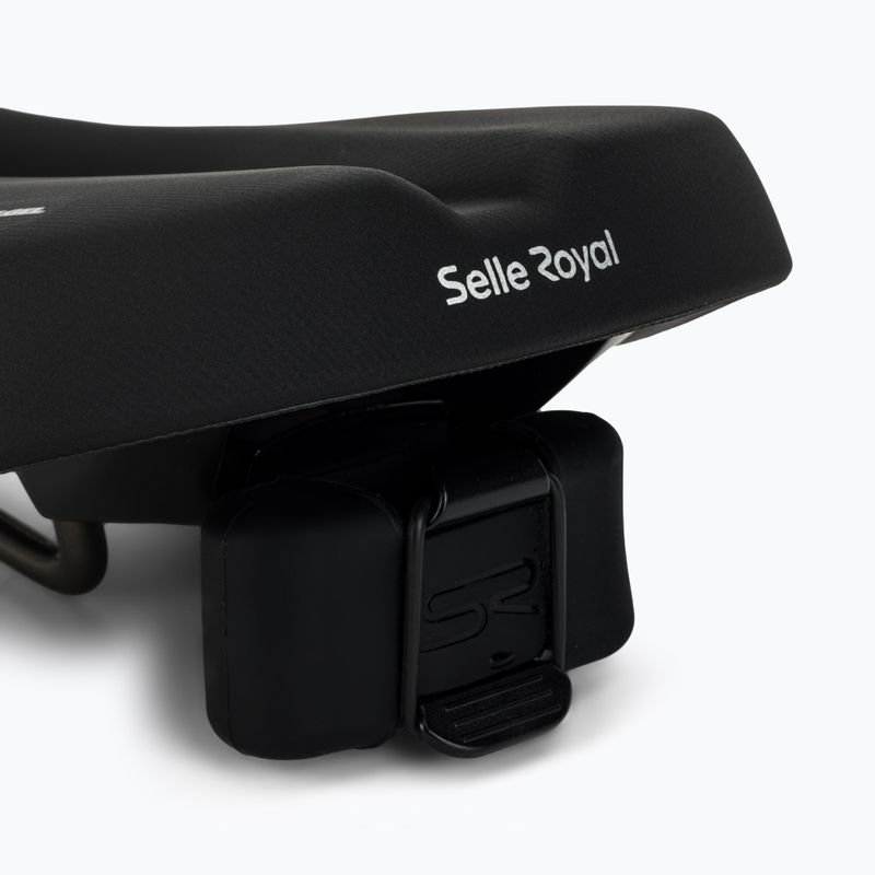 Selle Royal Vaia Moderate 60St. fekete kerékpár nyereg 6