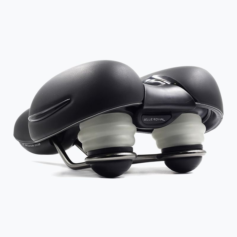 Kerékpáros nyereg Selle Royal Respiro Soft Relaxed 90St. black 6