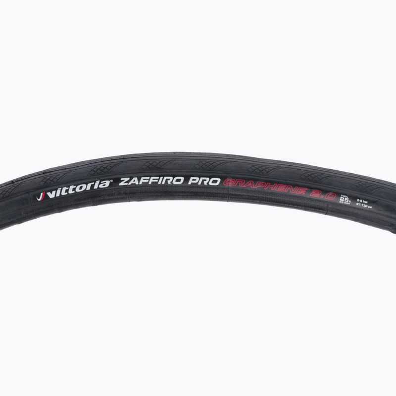 Vittoria Zaffiro Pro V G2.0 kerékpár gumiabroncs 700 x 25C fekete 3