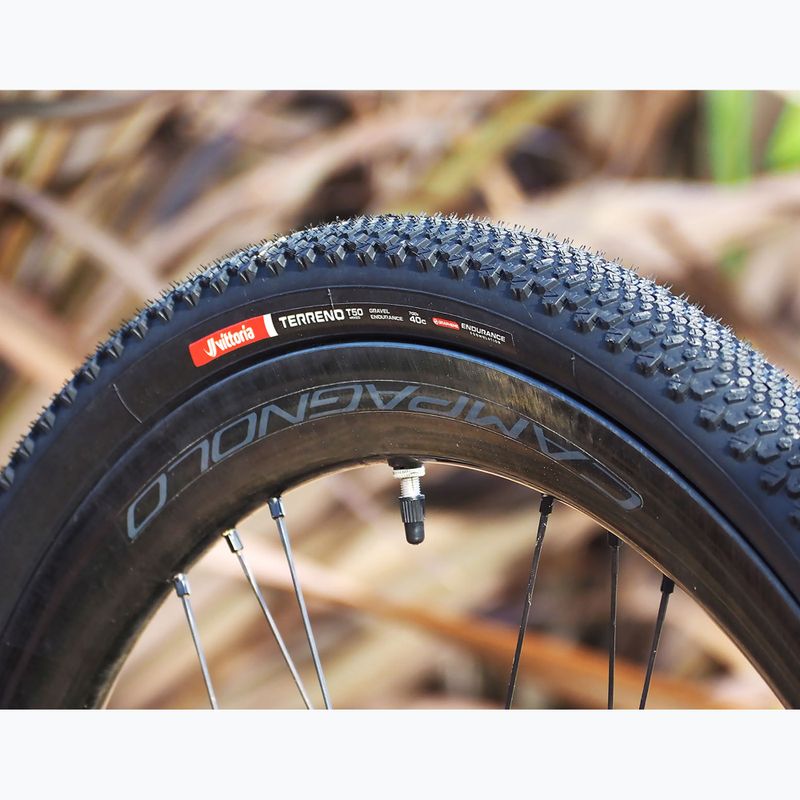 Gumiabroncs Vittoria Terreno T50 G2.0 TLR Gravel Endurance 700x40c black/brown 4