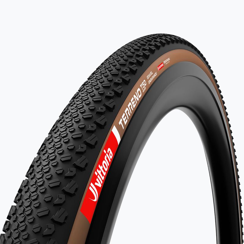 Kerékpár gumiabroncs Vittoria Terreno T50 G2.0 TLR Gravel Endurance black/brown 2