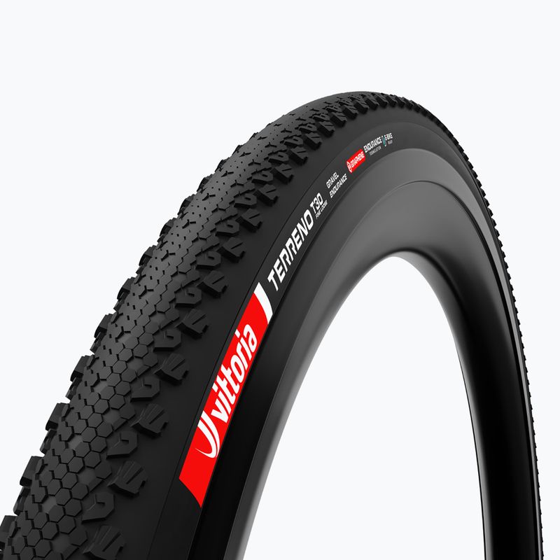 Kerékpár gumiabroncs Vittoria Terreno T30 G2.0 TLR Gravel Endurance 700x37c black/brown 2