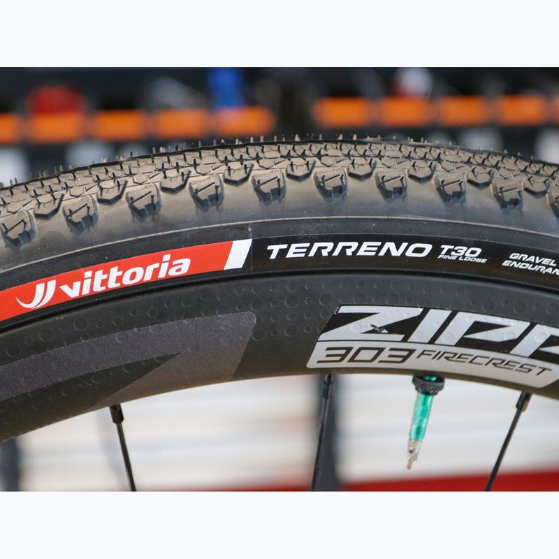 Kerékpár gumiabroncs Vittoria Terreno T30 G2.0 TLR Gravel Endurance 700x37c black/brown 8