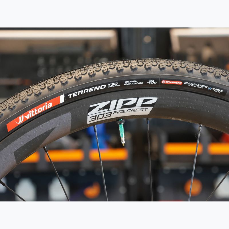 Kerékpár gumiabroncs Vittoria Terreno T30 G2.0 TLR Gravel Endurance 700x40c black/brown 7