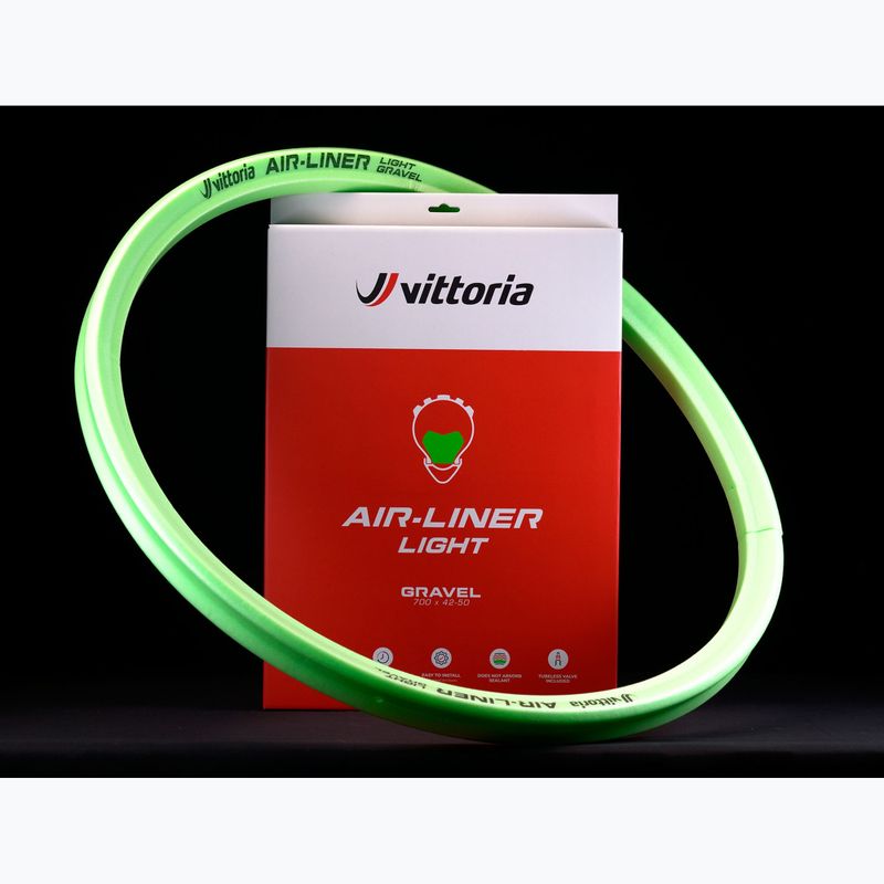 Átszúrás elleni betét Vittoria AirLiner Light Gravel 700 x 37-40C green 2