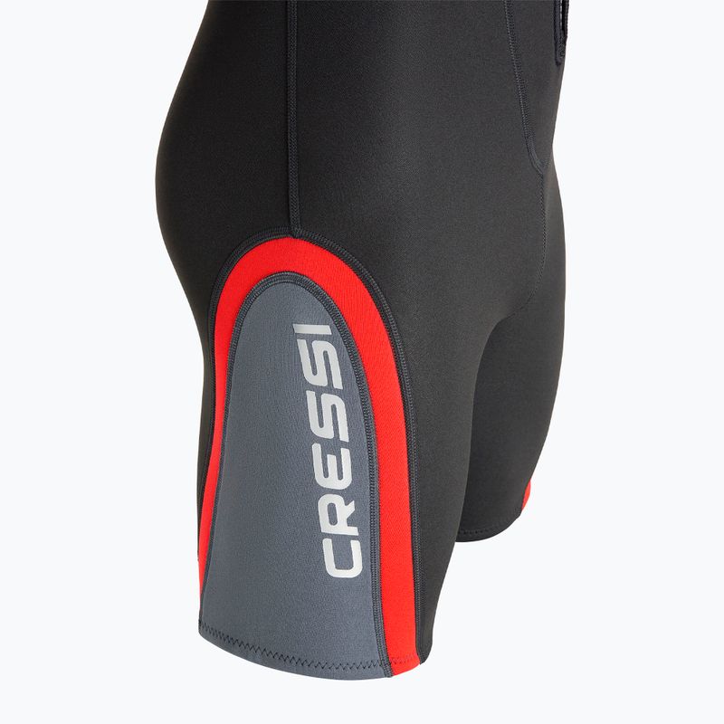 Férfi úszó neoprén ruha Cressi Playa Shorty 2.5 mm fekete/piros 10