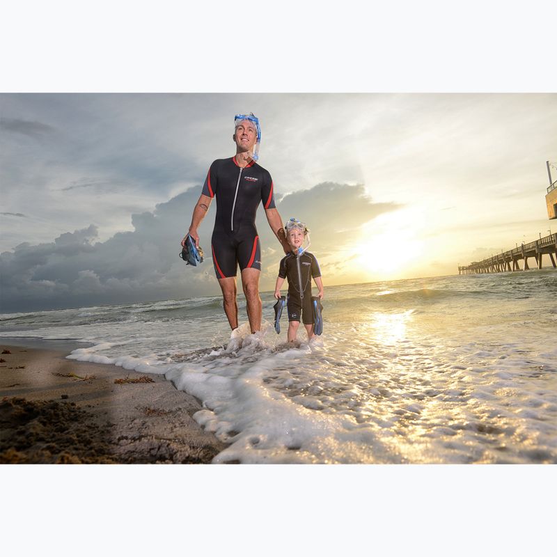 Női Cressi Playa Shorty 2.5 mm-es fekete/piros búvárruha 12
