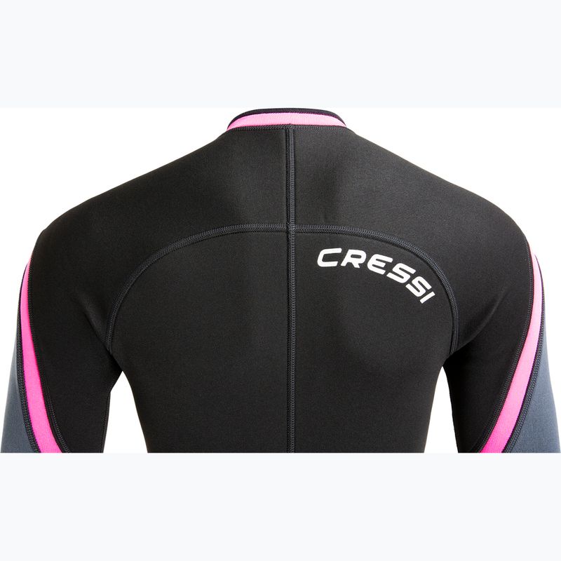 Női Cressi Playa Shorty 2.5 mm-es fekete/rózsaszín búvárruha 5