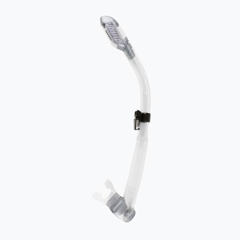 Cressi Dry átlátszó ezüst snorkel ES259