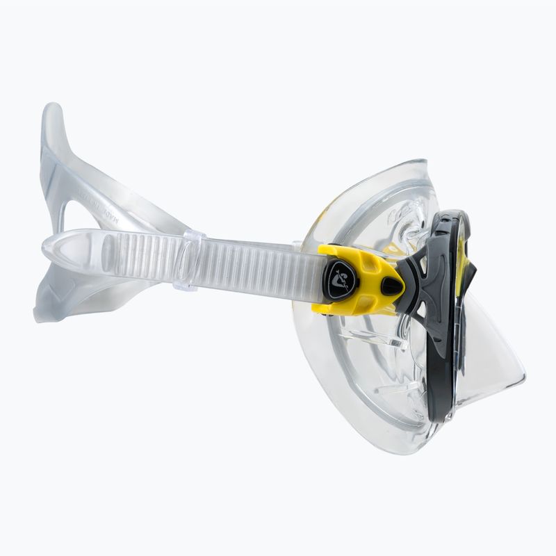 Cressi Big Eyes Evolution búvármaszk sárga DS340010 3