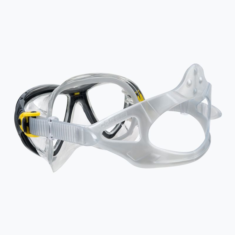 Cressi Big Eyes Evolution búvármaszk sárga DS340010 4