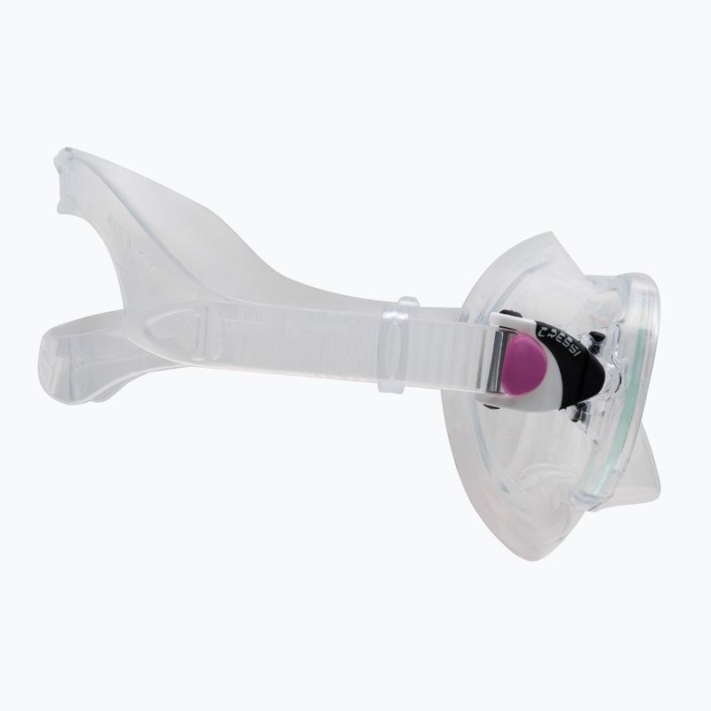 Cressi Gyermek Snorkel Set Marea Jr maszk + Snorkel Top Tiszta rózsaszín DM1000064 3