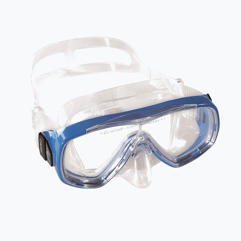 Cressi Ondina gyermek snorkel készlet + Top maszk + snorkel tiszta kék DM1010132 10