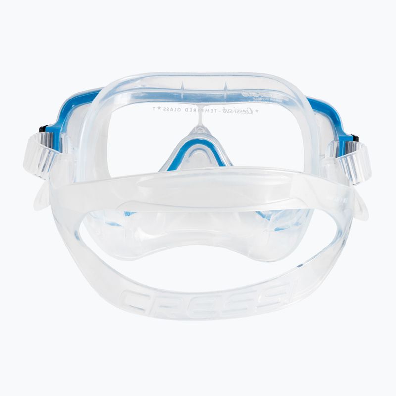 Cressi Onda + Mexikó snorkel készlet tiszta kék DM1010152 6