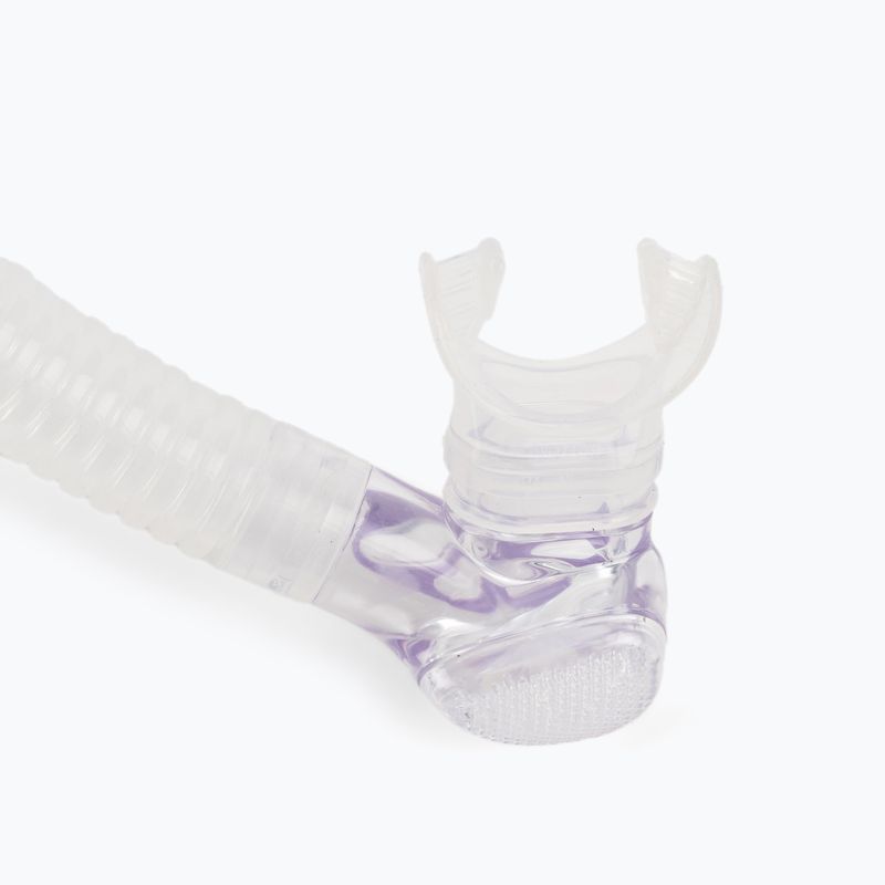 Cressi Alpha Ultra Dry átlátszó snorkel ES258041 3