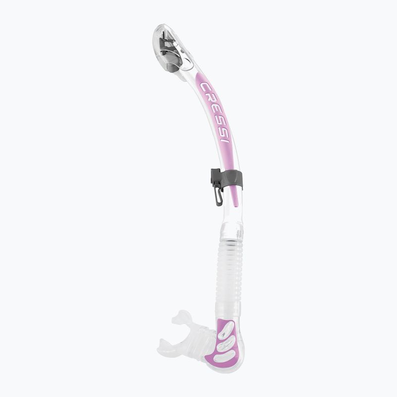 Cressi Alpha Ultra Dry átlátszó snorkel ES258041 4