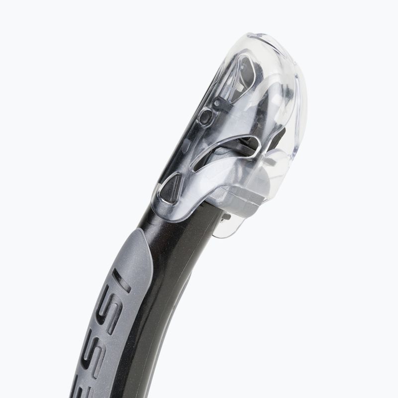 Cressi Alpha Ultra Dry snorkel fekete/ezüst ES258 2