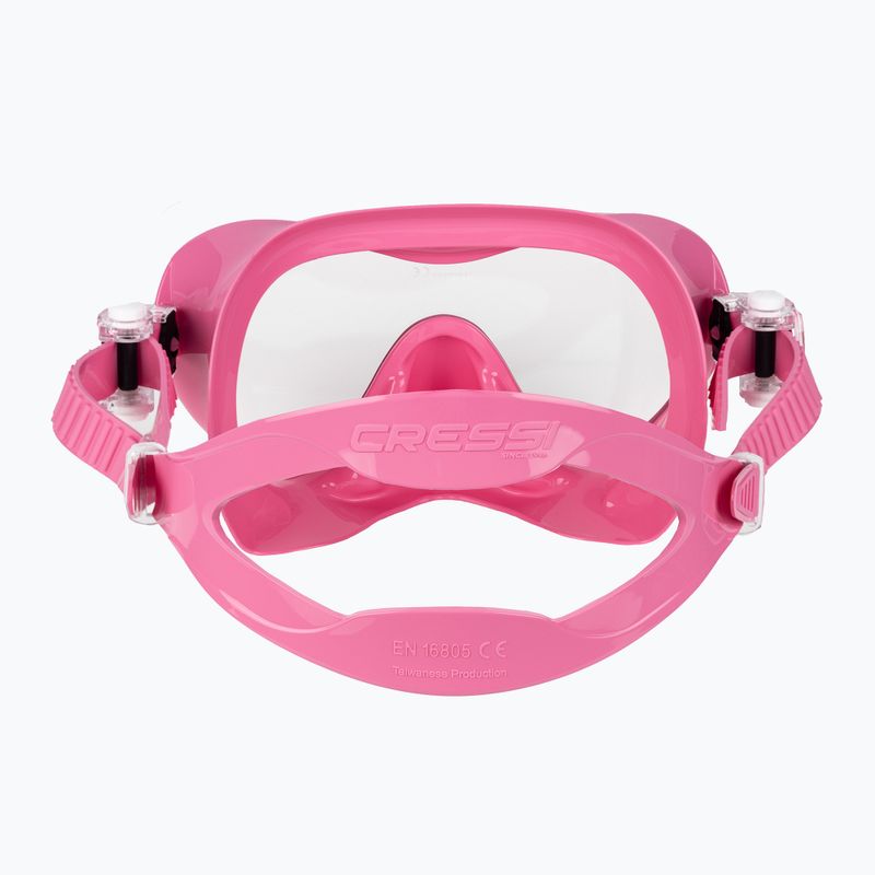 Cressi F1 búvármaszk rózsaszín ZDN284000 5