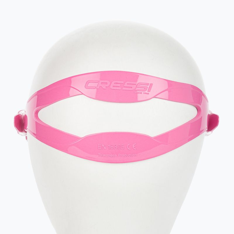 Cressi F1 Small búvármaszk rózsaszín ZDN311040 4