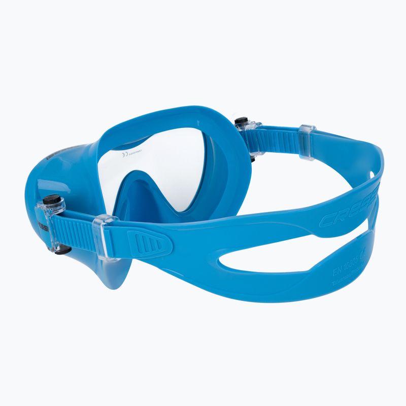 Cressi F1 Small búvármaszk kék ZDN311020 4