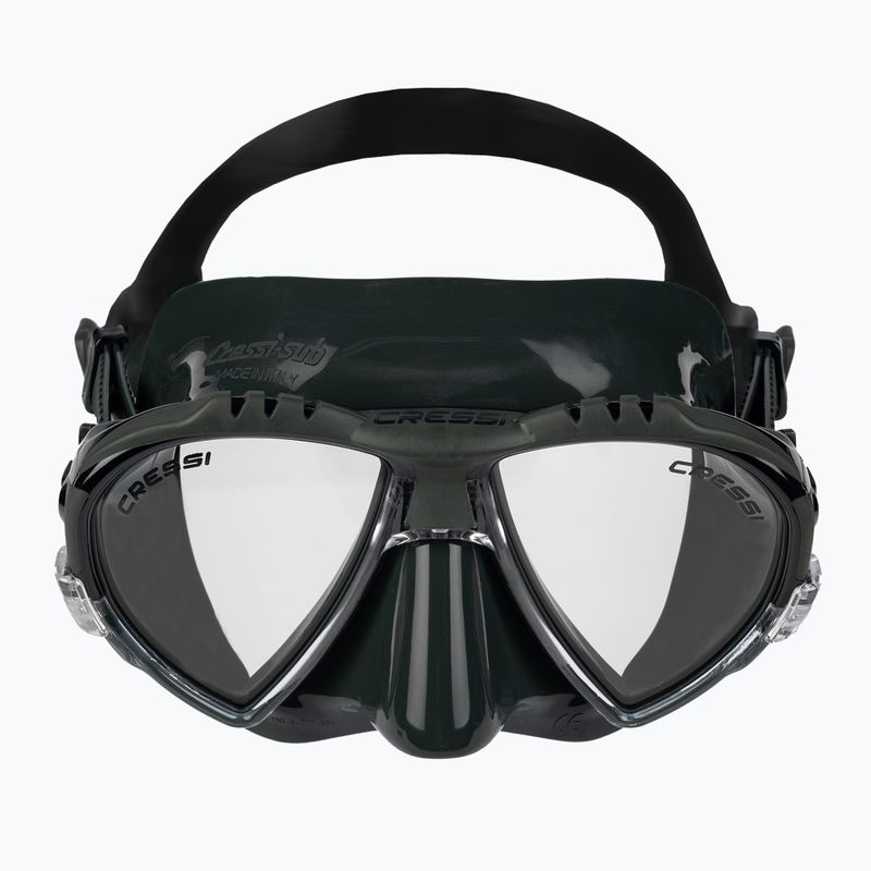Cressi Matrix búvármaszk zöld DS309850 2