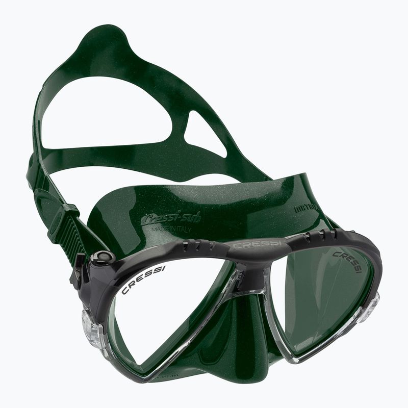 Cressi Matrix búvármaszk zöld DS309850 6