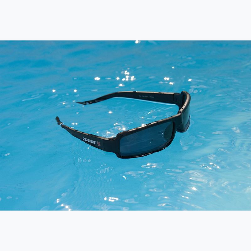 Cressi Ninja Floating fekete/kék tükrös napszemüveg 2