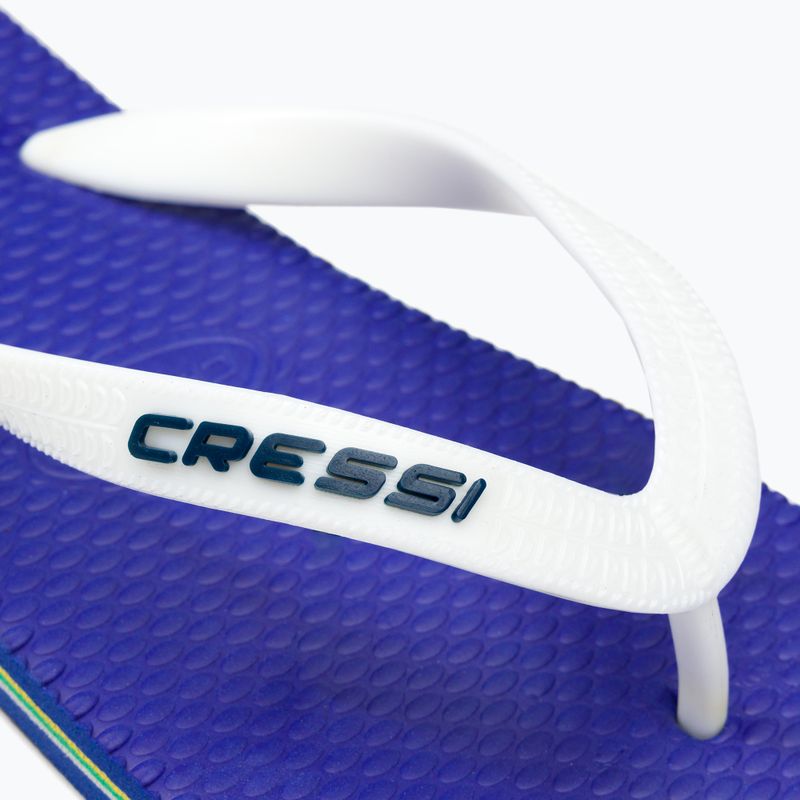 Cressi Beach flip flop tengerészkék és fehér XVB9539135 7