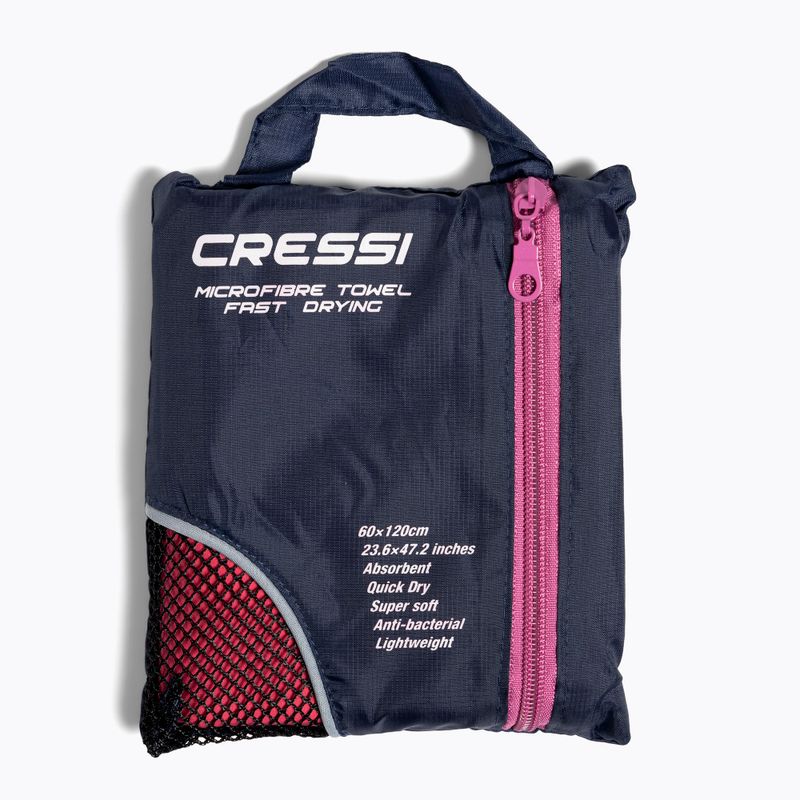 Cressi mikroszálas gyorsan száradó törölköző piros XVA890058 5