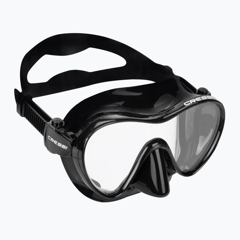 Cressi F1 + Supernova Dry búvárszett fekete 2