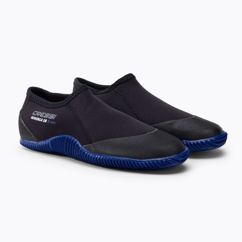 Cressi Minorca Shorty 3mm fekete és tengerészkék neoprén cipő XLX431302 5