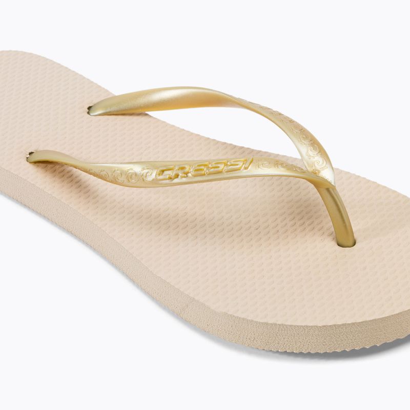 Cressi Marbella női flip flop arany XVB958637 7