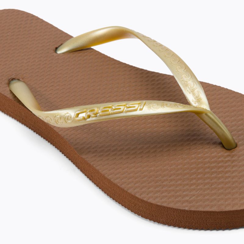 Cressi Marbella női flip flop barna XVB958735 7